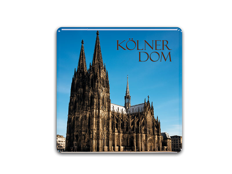 Souvenir Foto Magnet Koeln 3,5x3,5cm Souvenir Foto Magnet Koeln 3,5x3,5cm