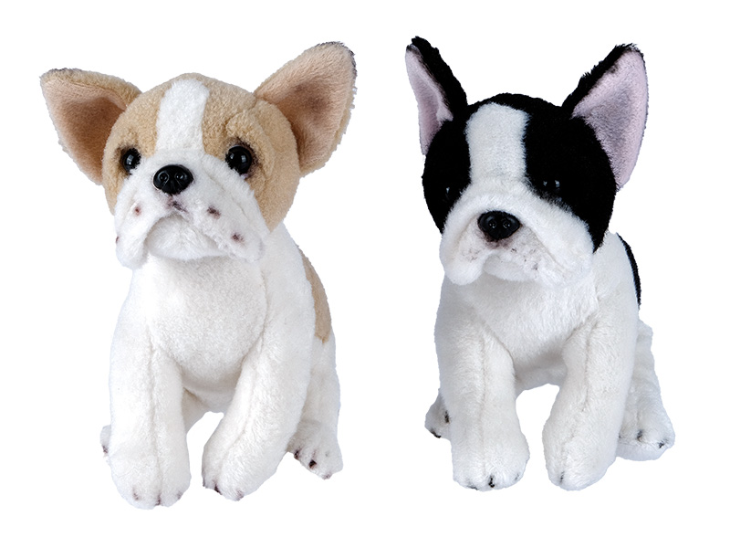 Franz. Bulldogge aus Plüsch 17x11x18cm    Franz. Bulldogge aus Plüsch 17x11x18cm