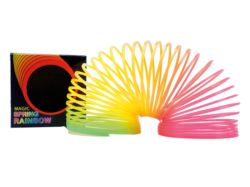 Regenbogenspirale aus Kunststoff Ø6cm    Regenbogenspirale aus Kunststoff Ø6cm