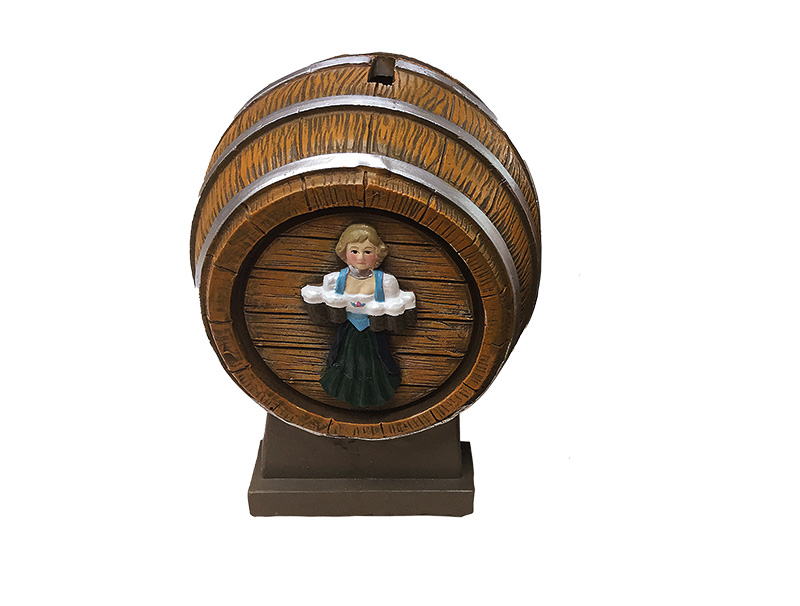 17504-0 Poly Spardose Bierfass