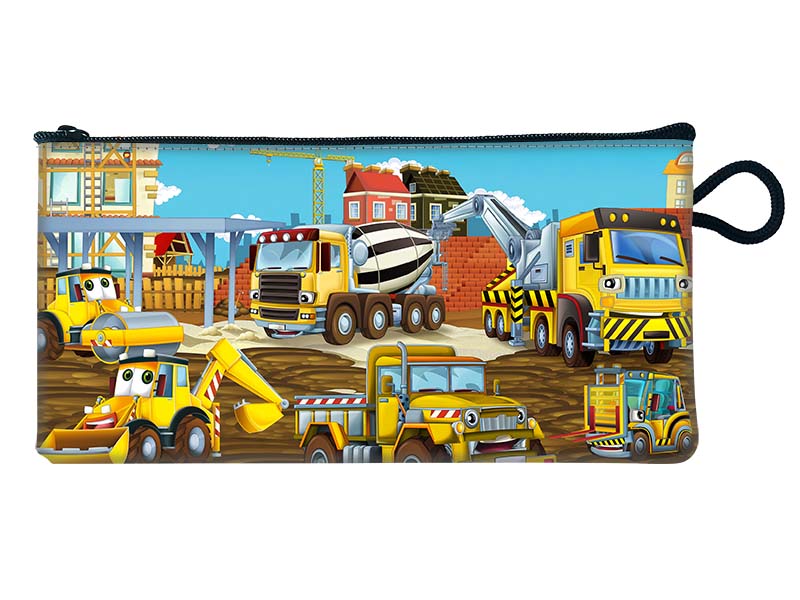 19014 Kunstleder Täschchen Baustelle