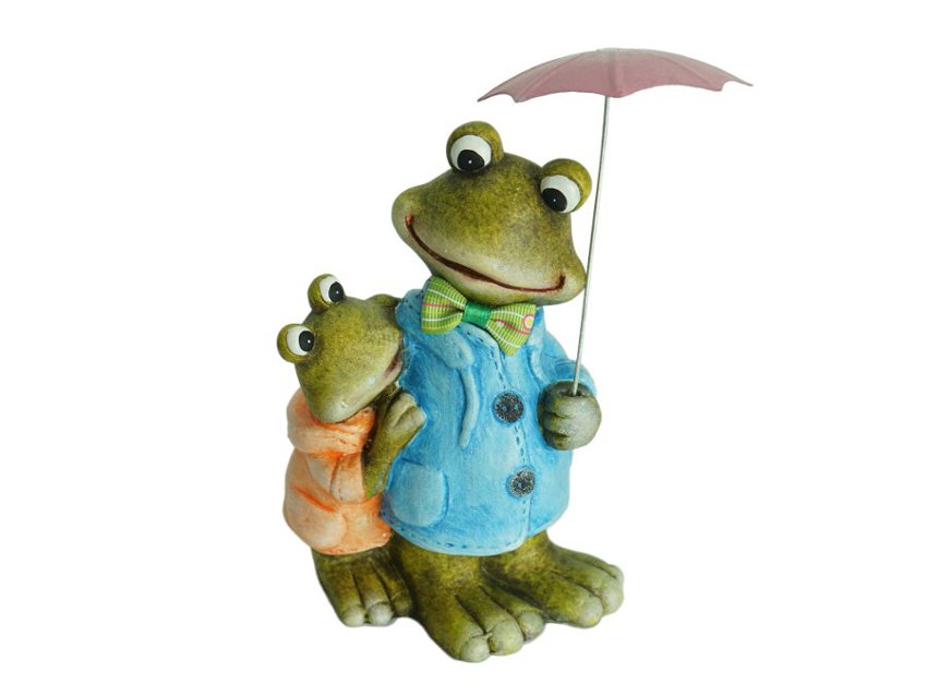 17162 Ker. Frosch Mutter + Kind