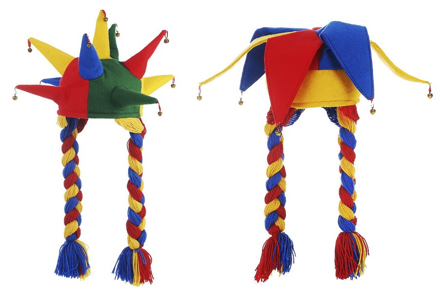 32343 Filz Mütze Narrenkappe