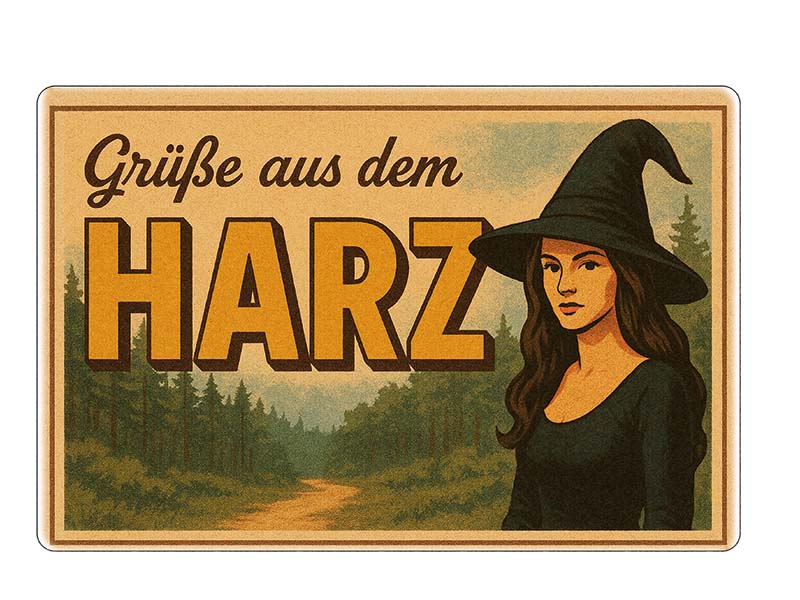 Souvenir Foto Magnet Steingut Harz 6x4,5cm Souvenir Foto Magnet Steingut Harz 6x4,5cm