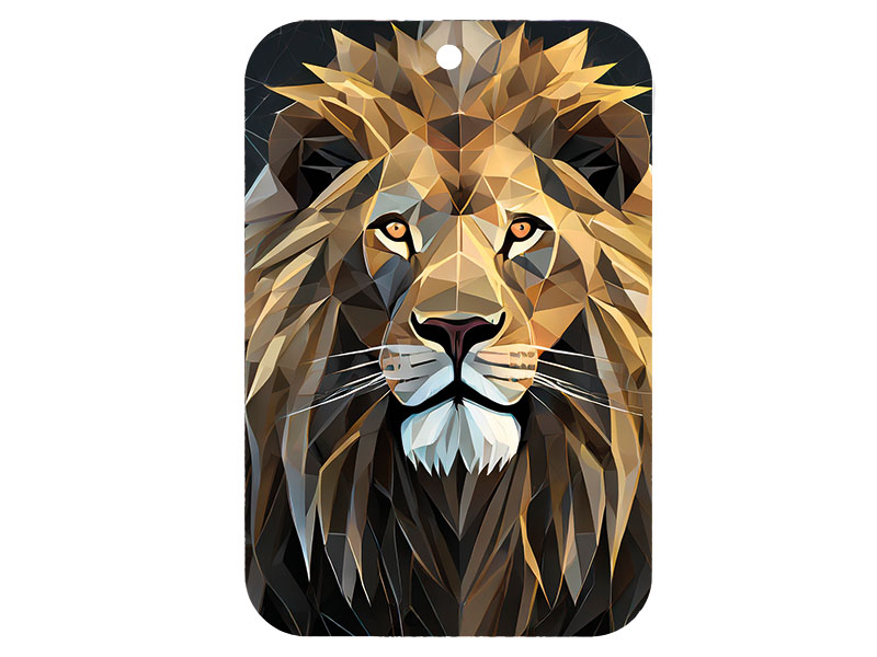 Air freshener lion 10x6,5cm