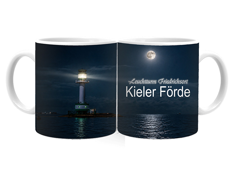 Souvenir ceramic mug Kiel Ø8x9,5cm