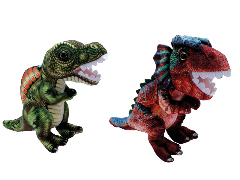 Dinosaurier aus Plüsch 24x10x22cm    Dinosaurier aus Plüsch 24x10x22cm