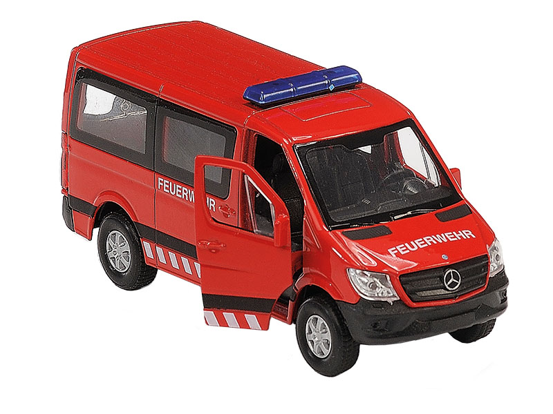 Mercedes Benz Sprinter Feuerwehr im Display