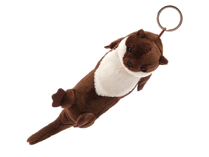 Plüsch Otter mit Schlüsselanhänger