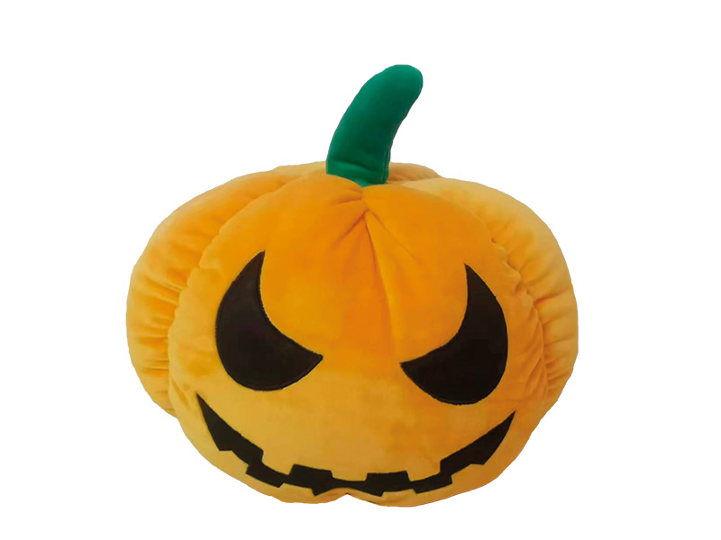Plush pumpkin with face 25cm