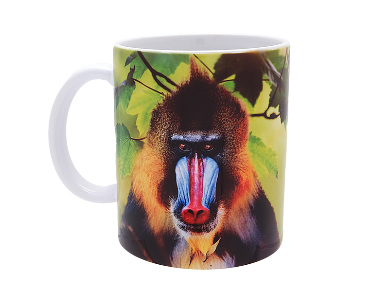 16995-0 Keramik Foto Tasse Mandrill