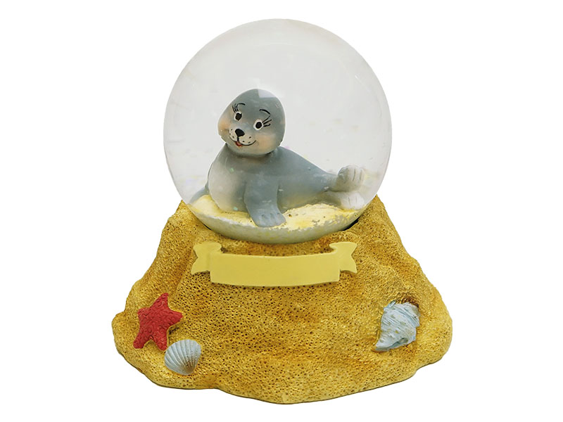 17137-0 Glitzerkugel Robbe