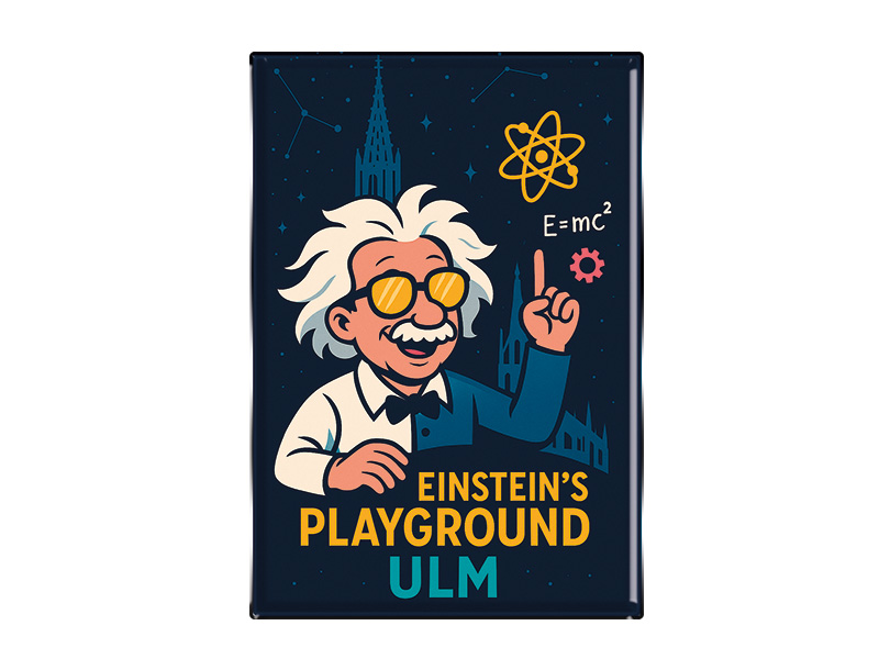 Souvenir Foto Magnet rechteckig Ulm 8x5,5cm Souvenir Foto Magnet rechteckig Ulm 8x5,5cm