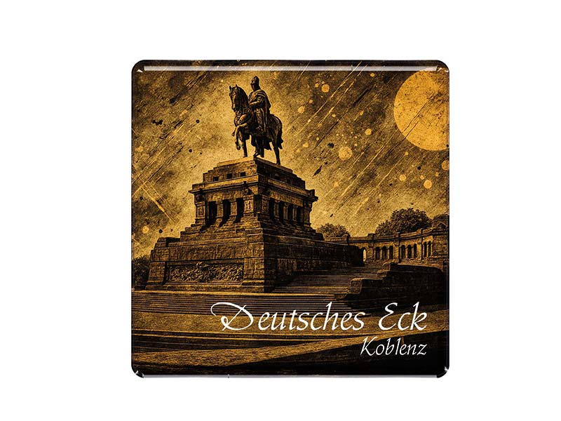 Souvenir Foto Magnet Koblenz 3,5x3,5cm