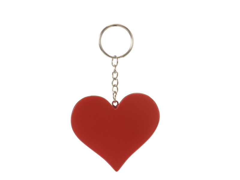 17939-0 Poly Schlüsselanhänger Herz