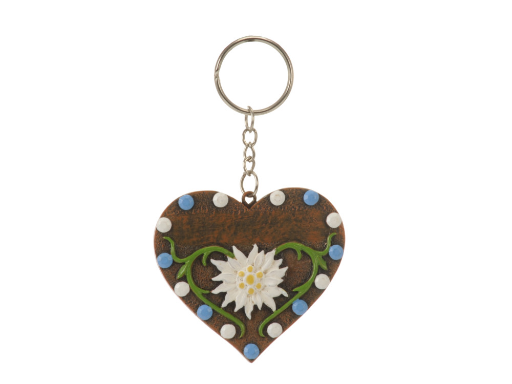 17936-0 Poly Schlüsselanhänger Herz