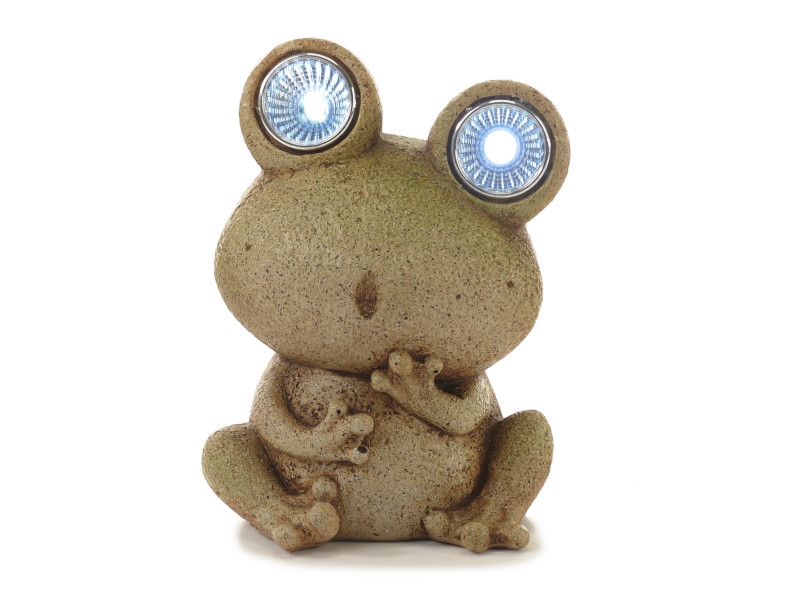 17660 Poly Frosch mit Solar Augen