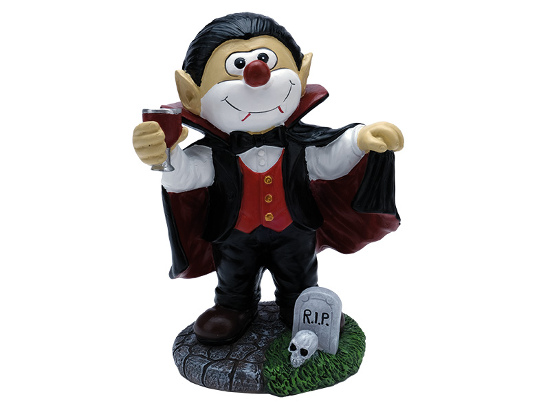 Clown Vampir aus Poly 14x10x22cm