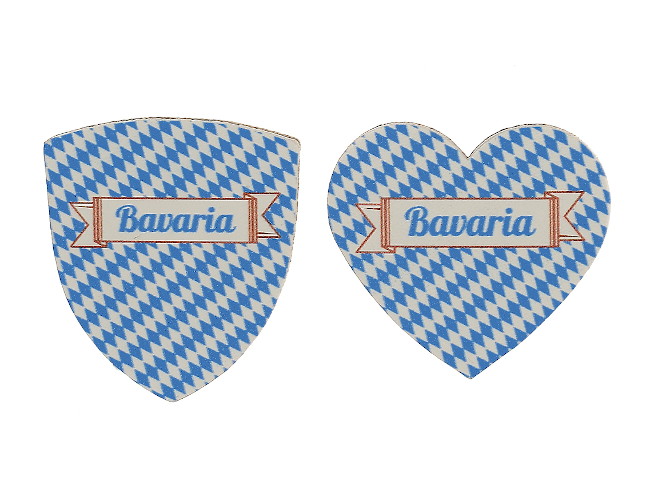 16625 Leder Magnet Bavaria