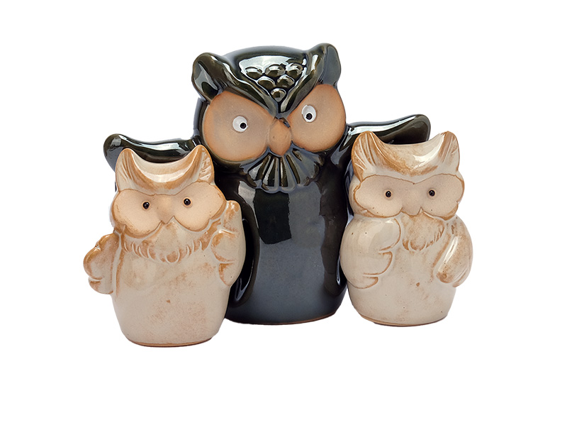 17655NT7wzRHq7eOtS Porzellan Eulenfamilie