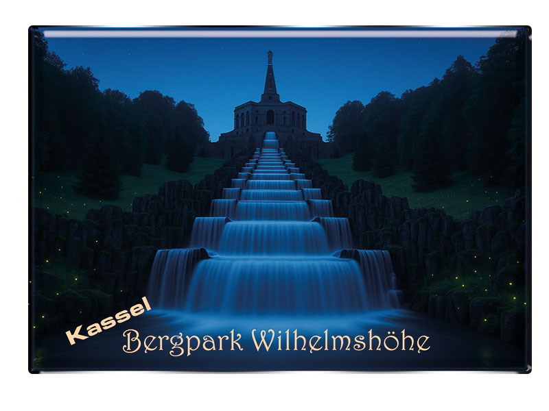 Souvenir Foto Magnet Kassel 8x5,5cm