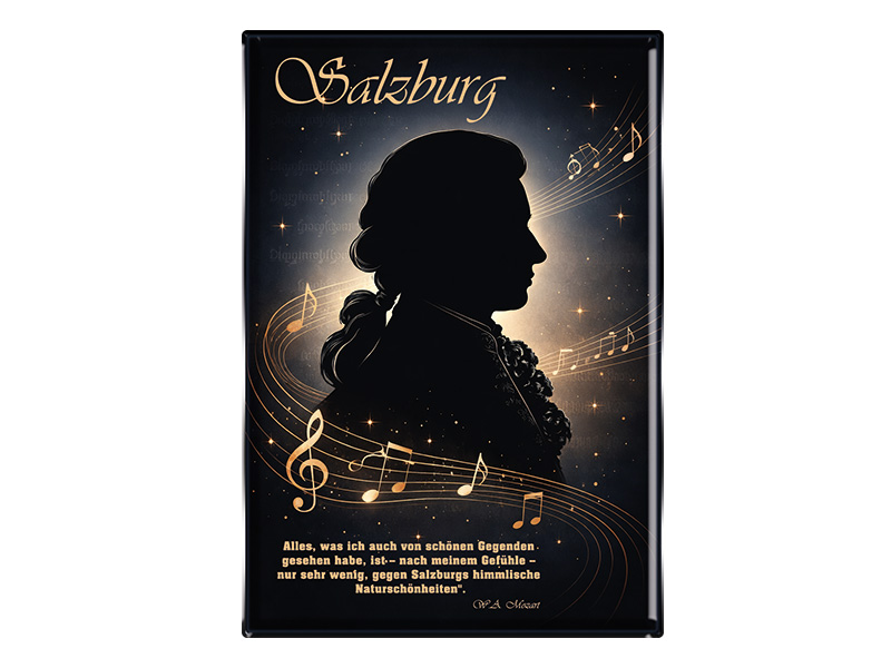 Souvenir Foto Magnet Salzburg 8x5,5cm