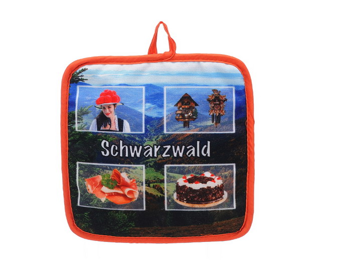 Topflappen Schwarzwalddesign