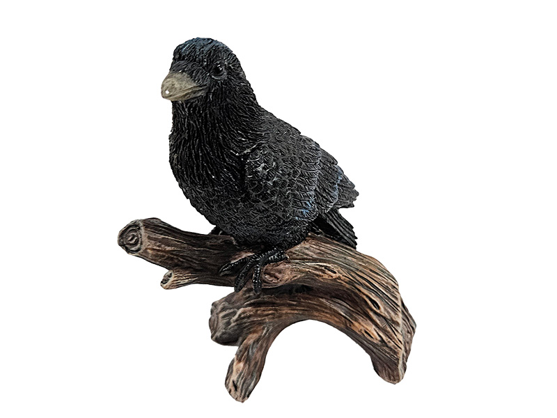 Poly raven 8x6,5x12,5cm