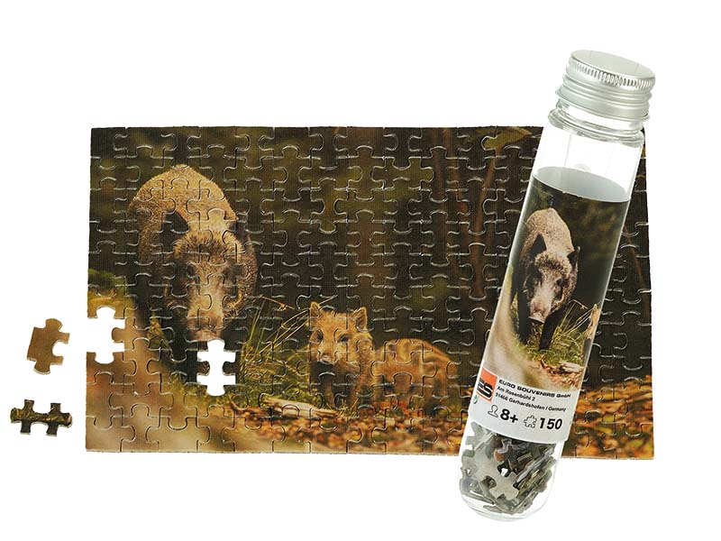 Puzzle "Wildschweindesign" 150 Teile    Puzzle "Wildschweindesign" 150 Teile