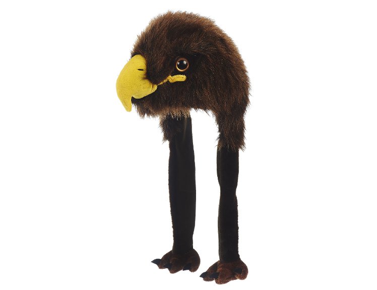 32891 Plüsch Mütze Steinadler