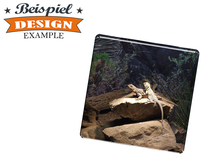 16520-2 Foto Magnet quadratisch eigenes Design