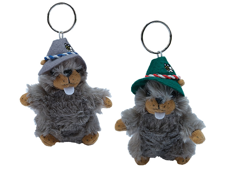 30930 Plüsch Murmel mit Schlüsselanhänger